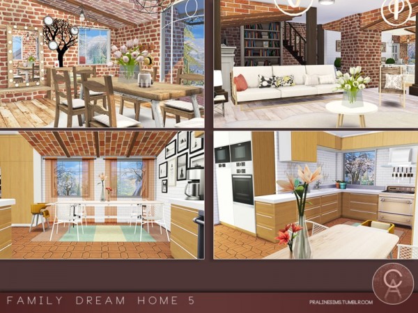  The Sims Resource: Family Dream Home 5 by Pralinesims