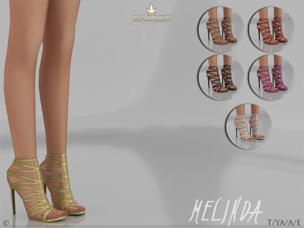  The Sims Resource: Madlen Melinda Shoes by MJ95