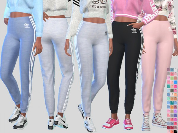  The Sims Resource: Jogger Sweatpants by Pinkzombiecupcakes