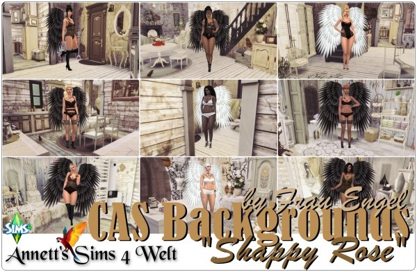  Annett`s Sims 4 Welt: CAS Background   Shappy Rose