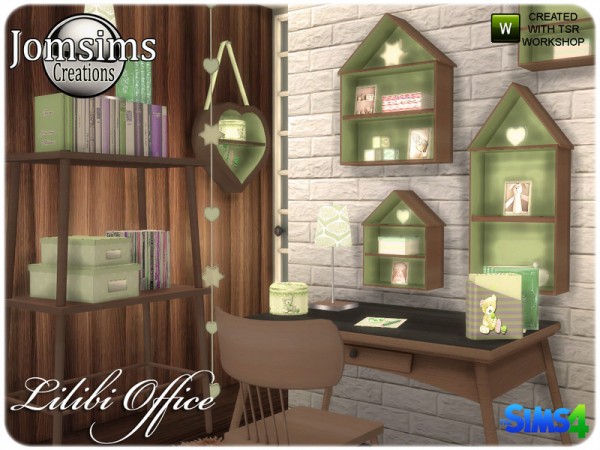  The Sims Resource: Lilibi office by jomsims