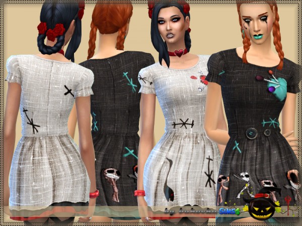  The Sims Resource: Dress Voodoo Doll by bukovka
