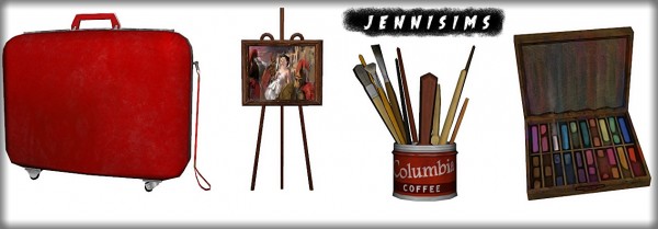  Jenni Sims: Set Vol 80 Decoratives 4 items