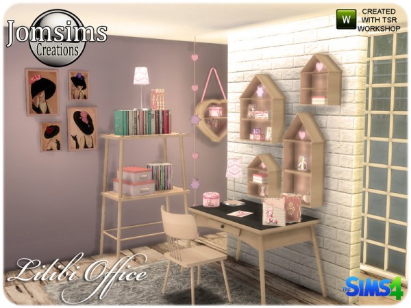 The Sims Resource: Lilibi office by jomsims