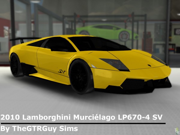  The GTR guy sims auto studio: 2010 Lamborghini Murciélago LP670 4 SV