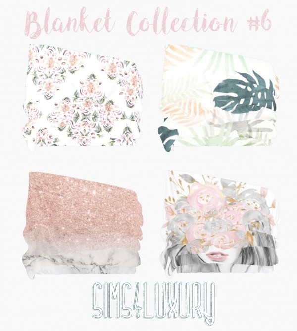  Sims4Luxury: Blanket Collection 6
