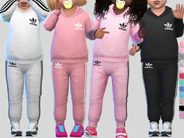  The Sims Resource: Athletic Toddler Outfit by Pinkzombiecupcakes