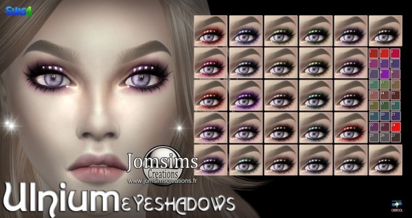  Jom Sims Creations: Ulnium eyelashes