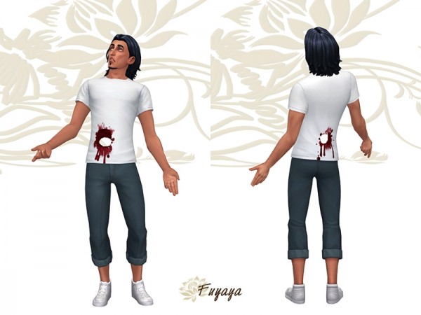  Sims Artists: Tee Shirt Holloween
