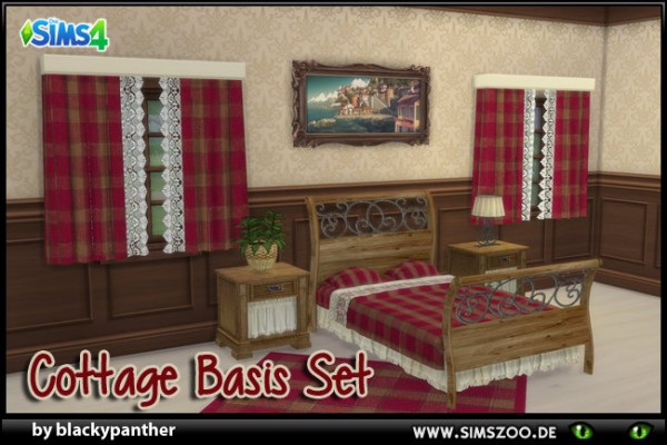  Blackys Sims 4 Zoo: Cottage Set by blackypanther