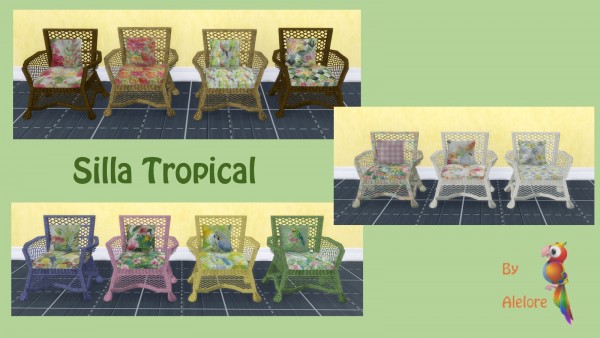  Alelore Sims Blog: Tropical set