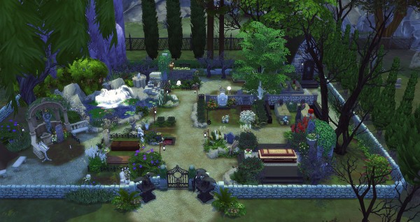  Studio Sims Creation: Grand Cemetery