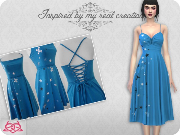  The Sims Resource: Claudia dress recolor 10 by Colores Urbanos