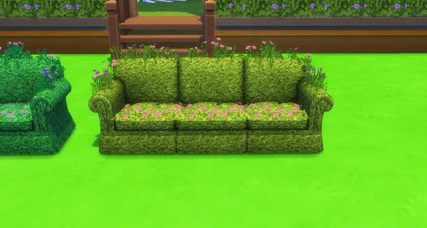  Mod The Sims: Let it Grow Sofa by Reitanna