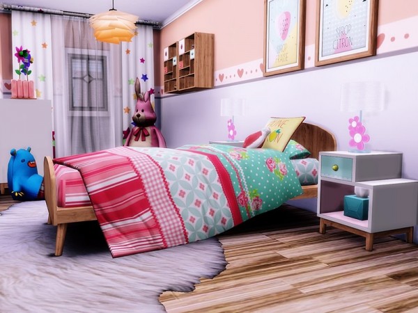 The Sims Resource: Cozy Ranch House by MychQQQ • Sims 4 Downloads