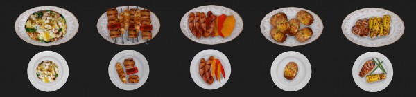  Asteria Sims: Food texture