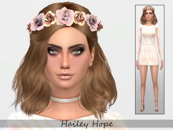  The Sims Resource: Hailey Hope by sand y
