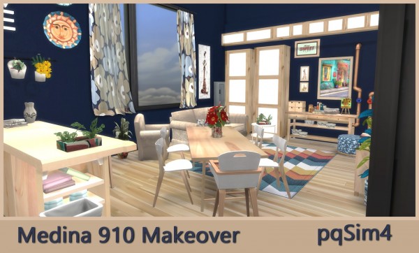  PQSims4: Apartament Medina 910 Makeover
