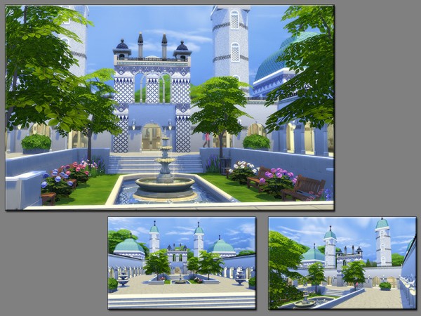  The Sims Resource: Casbah Shopping Center by matomibotaki