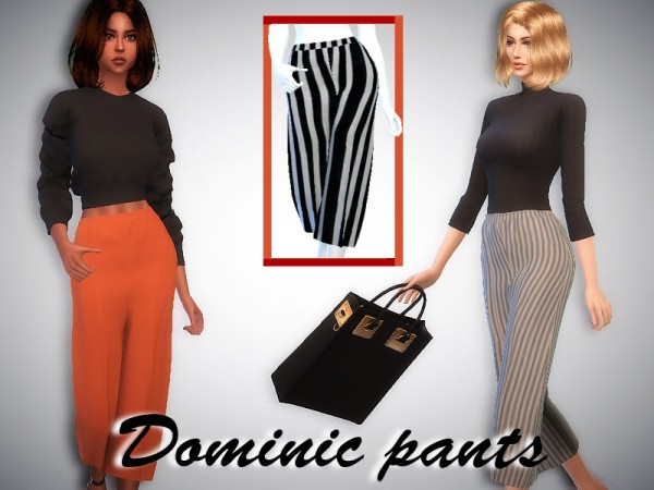  The Sims Resource: Dominic pants by Sharareh