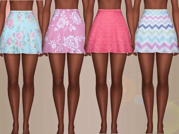  The Sims Resource: Tahani Skirts by Margeh 75