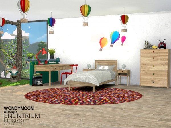  The Sims Resource: Ununtrium Kidsroom by wondymoon