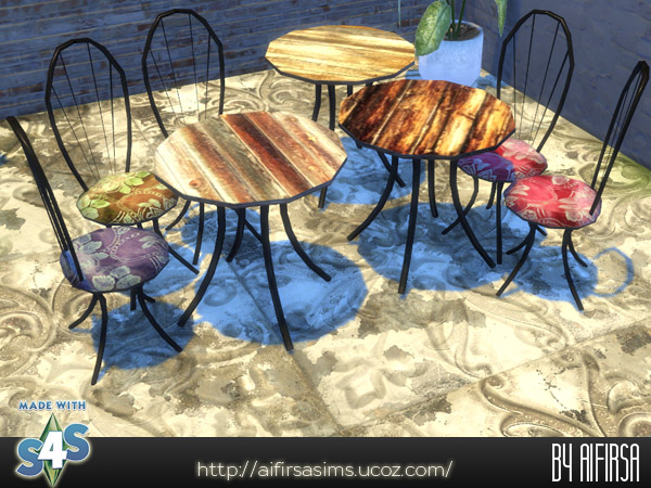  Aifirsa Sims: Garden Furniture