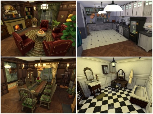  The Sims Resource: Victorian York Mansion by galadrijella