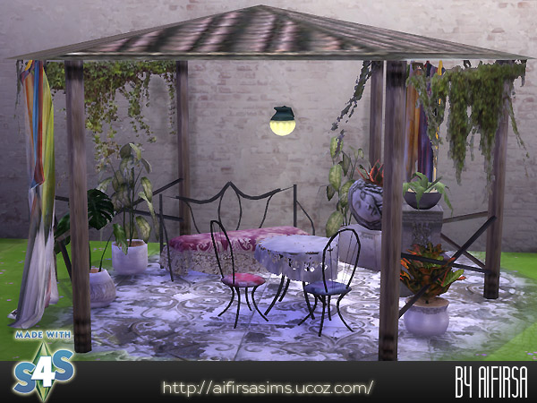  Aifirsa Sims: Garden Furniture