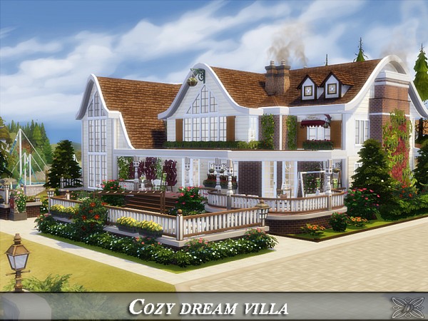  The Sims Resource: Cozy dream villa by Danuta720