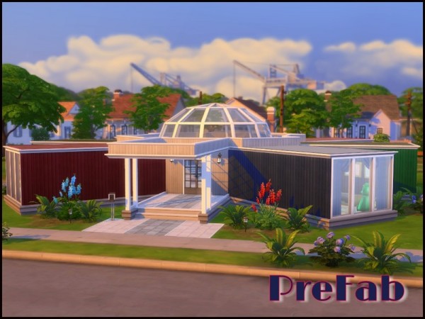  The Sims Resource: PreFab house by Sparky