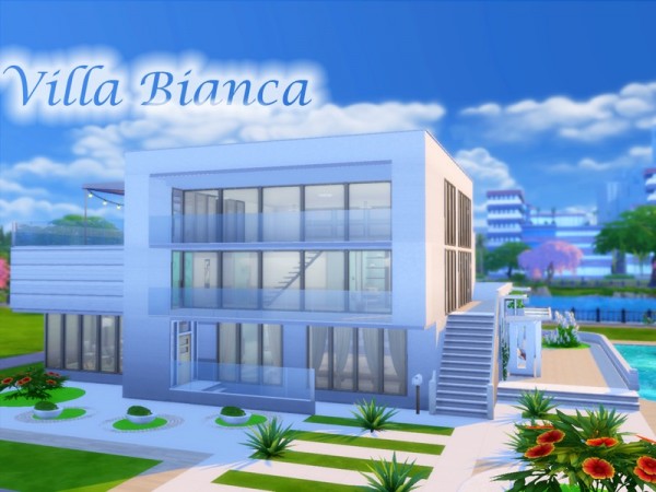  The Sims Resource: Villa Bianca by Sims House