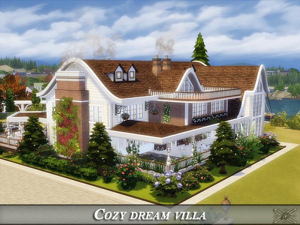  The Sims Resource: Cozy dream villa by Danuta720