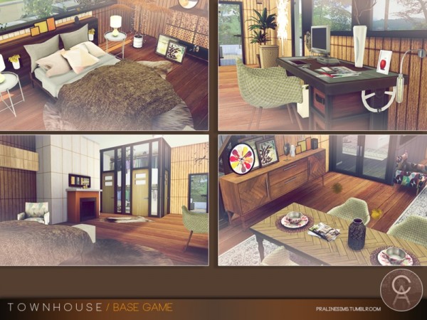  The Sims Resource: Townhouse by Pralinesims