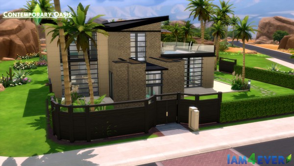  Mod The Sims: Contemporary Oasis (CC Free) by Iam4ever