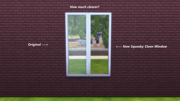  Mod The Sims: Squeaky Clean Windows by Snowhaze