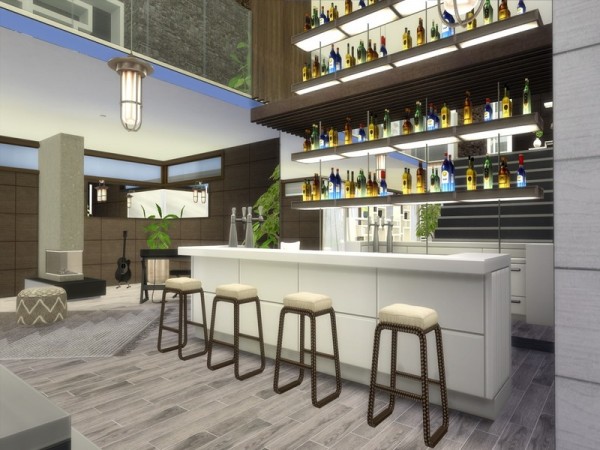 The Sims Resource: Modern Calanthe house by Suzz86