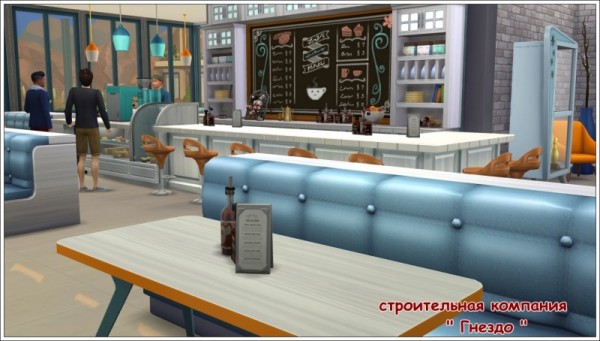  Sims 3 by Mulena: Bowling cafe Bowes