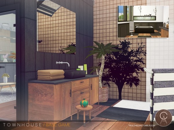  The Sims Resource: Townhouse by Pralinesims