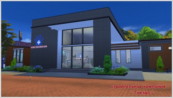  Sims 3 by Mulena: Veterinary Clinic Kroha