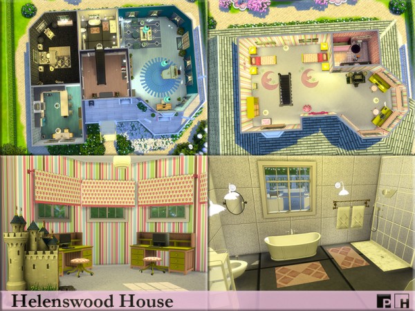  The Sims Resource: Helenswood House by Pinkfizzzzz