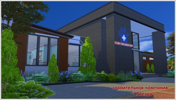  Sims 3 by Mulena: Veterinary Clinic Kroha