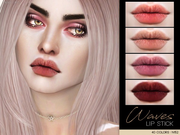  The Sims Resource: Waves  Lip Trio by Pralinesims