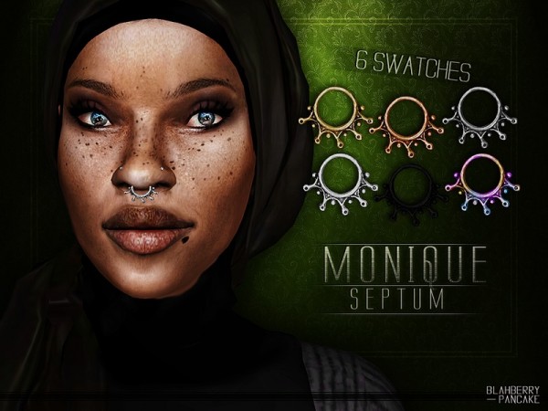  The Sims Resource: Monique Septum by Blahberry Pancake