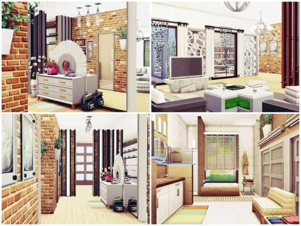  The Sims Resource: Quiana modern house by Moniamay72