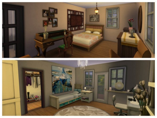  The Sims Resource: Romantic Country house by RightHearted