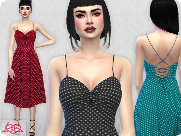  The Sims Resource: Claudia dress recolor 11 by Colores Urbanos