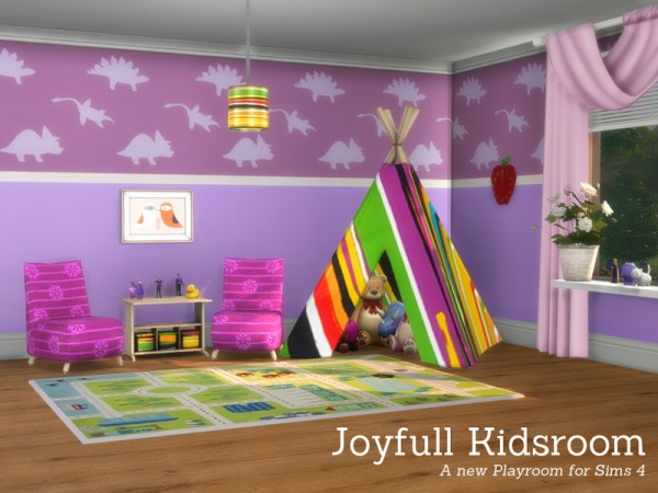  The Sims Resource: Joyfull Kidsroom by Angela