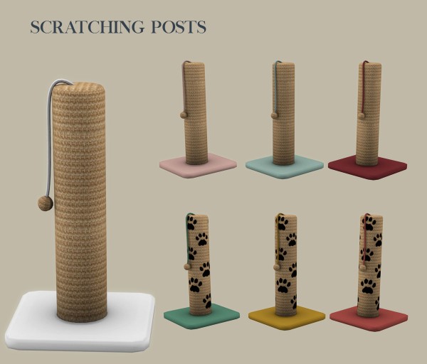  Leo 4 Sims: Scratching Post