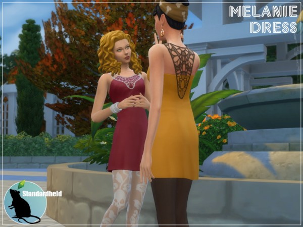  Simsworkshop: Melanie Dress Recolor by Standardheld
